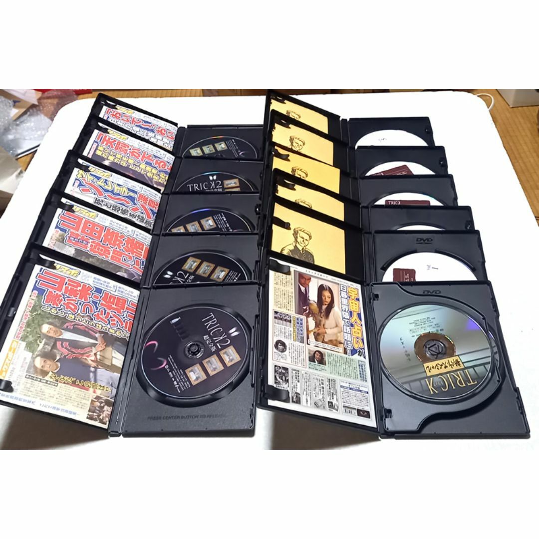 美品 トリック TRICK 1/2/3 DVD-BOX 劇場版 ノートセット 美品 トリック TRICK 1/2/3 DVD-BOX 劇場版 ノートセット