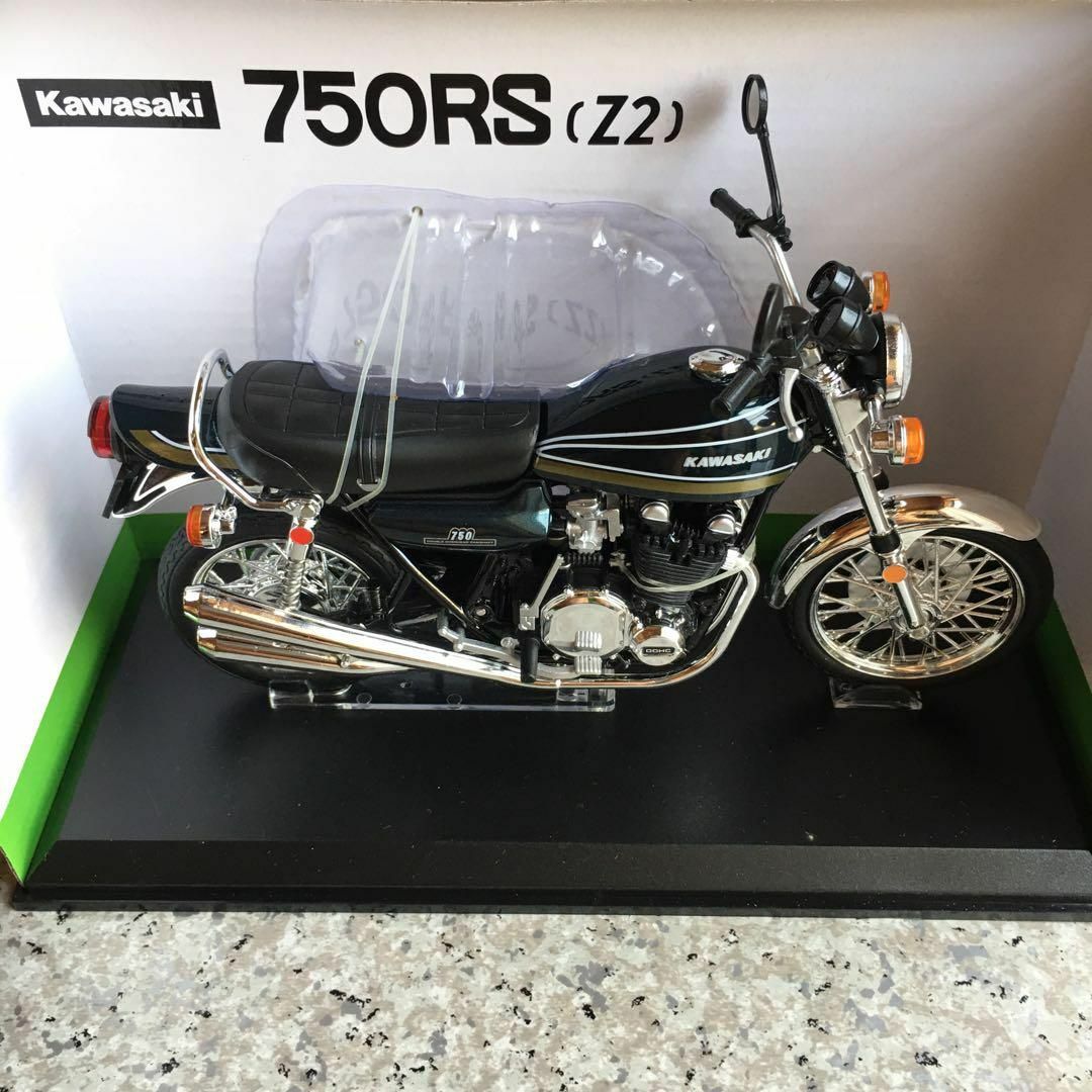 1/12 Z2 KAWASAKI 750RS 川崎 カワサキ 玉虫ブルー バイクの通販 1/12 Z2 KAWASAKI 750RS 川崎 カワサキ 玉虫ブルー バイクの通販