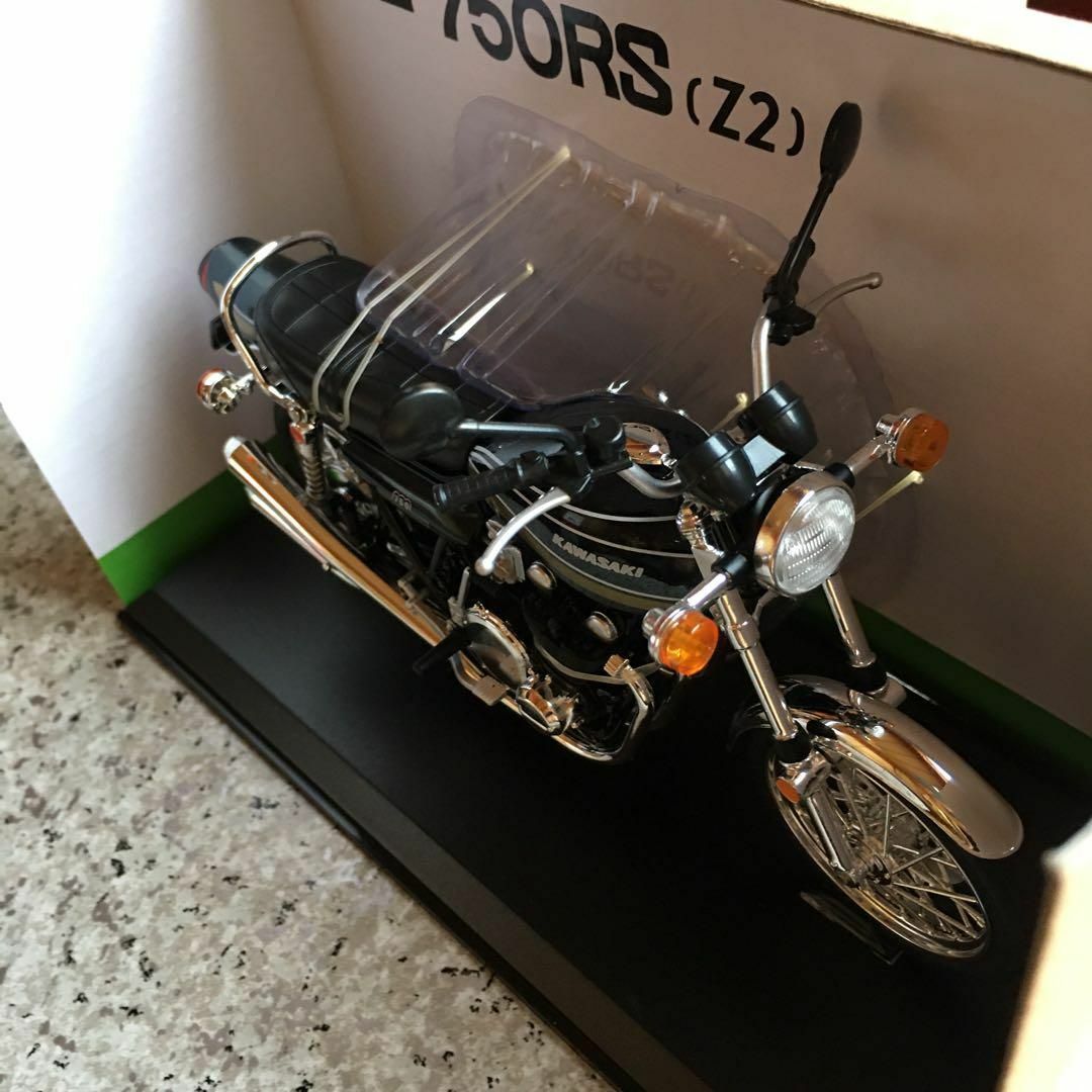 1/12 Z2 KAWASAKI 750RS 川崎 カワサキ 玉虫ブルー バイクの通販 1/12 Z2 KAWASAKI 750RS 川崎 カワサキ 玉虫ブルー バイクの通販