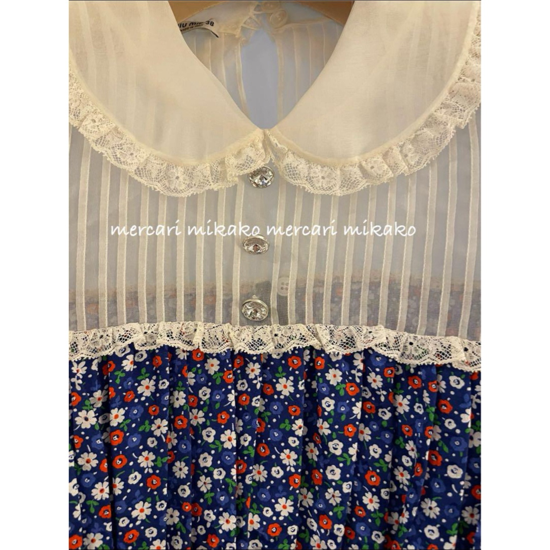 MIU MIU - 正規品ミュウミュウ可愛らしいワンピースの通販 by 朱 MIU MIU - 正規品ミュウミュウ可愛らしいワンピースの通販 by 朱