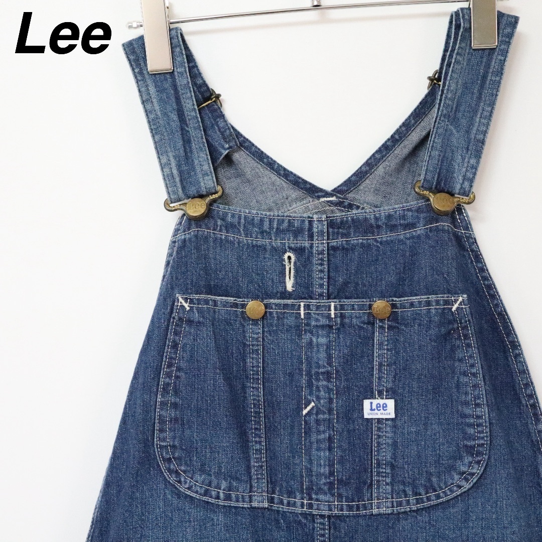 Lee - 【大人気】リー/オーバーオール デニム ボタンフライ Lee - 【大人気】リー/オーバーオール デニム ボタンフライ