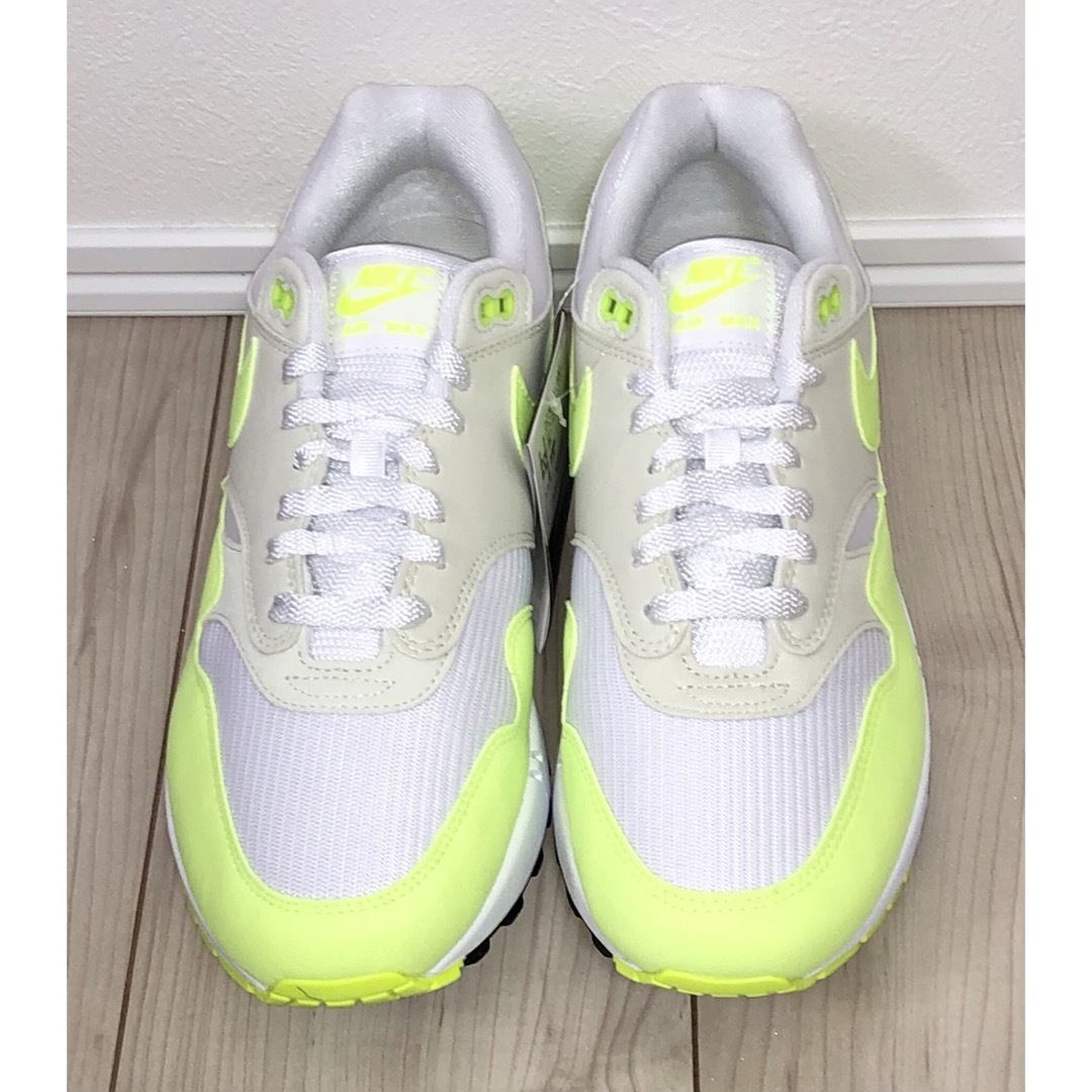 NIKE - 28cm 新品 NIKE W AIR MAX 1 蛍光 イエロー ホワイト 黄 NIKE - 28cm 新品 NIKE W AIR MAX 1 蛍光 イエロー ホワイト 黄