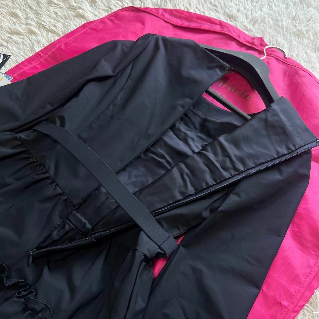 M'S GRACY - 【美品】M'S GRACY 膝丈ワンピース ネイビー 36 M'S GRACY - 【美品】M'S GRACY 膝丈ワンピース ネイビー 36
