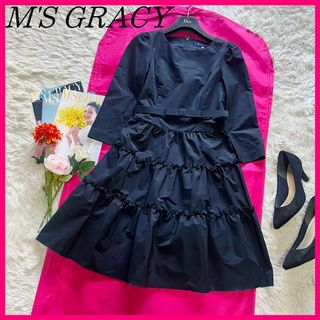 M'S GRACY(ティアード ・ ひざ丈ワンピース)のフリマアイテム一覧 M'S GRACY(ティアード ・ ひざ丈ワンピース)のフリマアイテム一覧