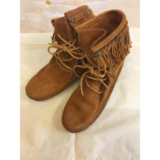 ミネトンカ(Minnetonka)のほぼ新品未使用♡ミネトンカ 24.5(スリッポン/モカシン)