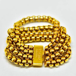 PRADA - 極美品 鑑定済 プラダ PRADA チェーンブレスレット PRADA - 極美品 鑑定済 プラダ PRADA チェーンブレスレット