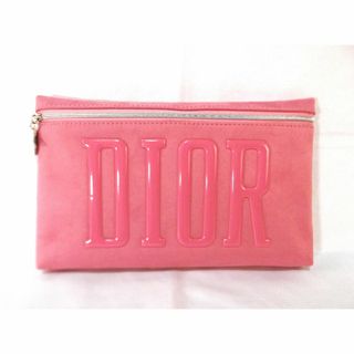 クリスチャンディオール(Christian Dior)の新品未使用 DIOR ディオール ポーチ・クラッチバッグ ピンク ノベルティ(ポーチ)