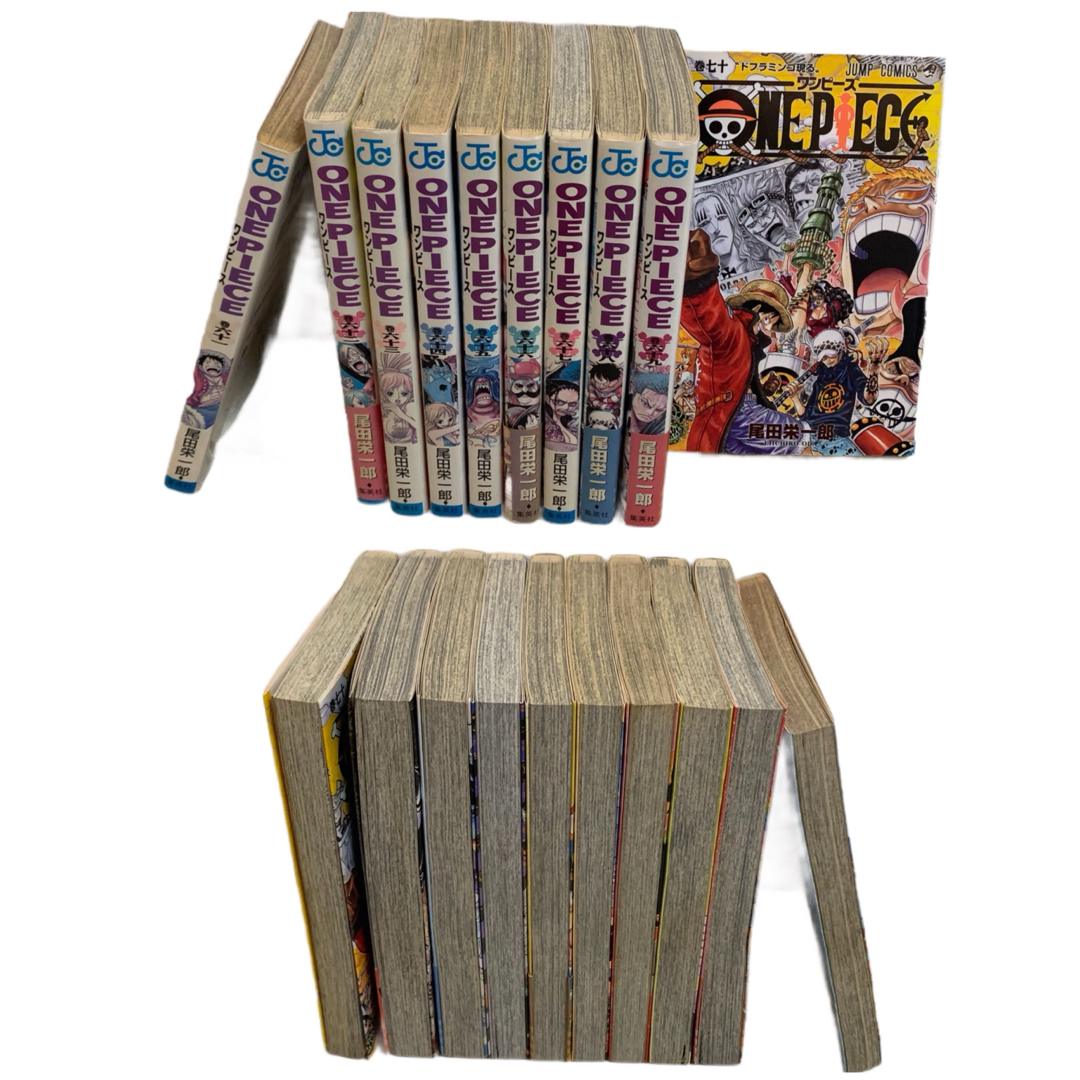 ONE PIECE ワンピース 単行本 1巻〜70巻 その他4冊 計74冊セット ONE PIECE ワンピース 単行本 1巻〜70巻 その他4冊 計74冊セット