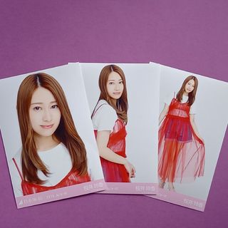 ノギザカフォーティーシックス(乃木坂46)の042. 桜井玲香 2019.July-Ⅵ 生写真3種コンプ(アイドルグッズ)