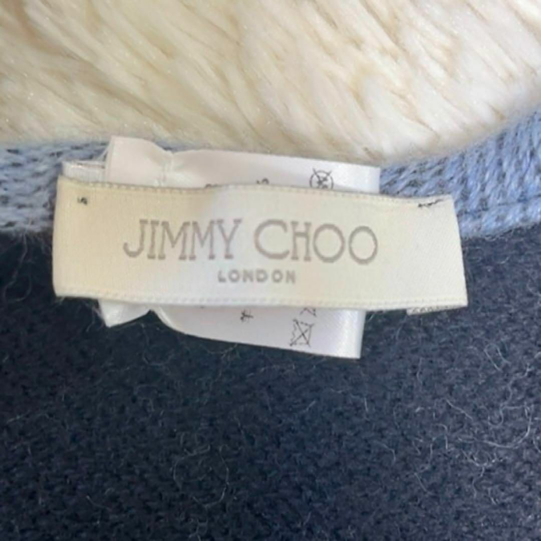 21年モデル JIMMY CHOO ウーブンニット ウール ポンチョ ウール 21年モデル JIMMY CHOO ウーブンニット ウール ポンチョ ウール