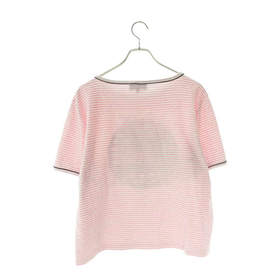 CHANEL - シャネル P60455V22656 LA PAUSAボーダーTシャツ CHANEL - シャネル P60455V22656 LA PAUSAボーダーTシャツ