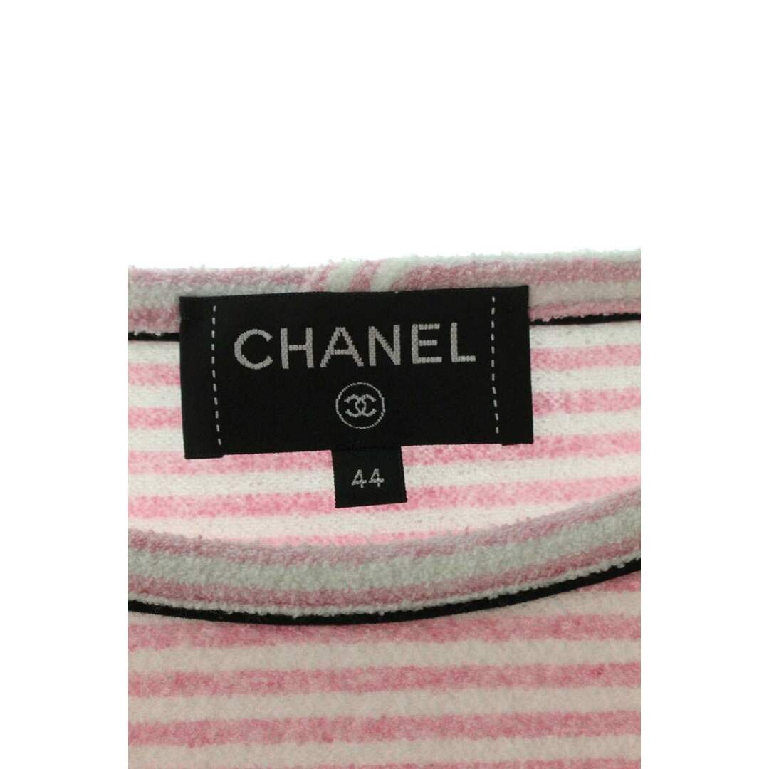 CHANEL - シャネル P60455V22656 LA PAUSAボーダーTシャツ CHANEL - シャネル P60455V22656 LA PAUSAボーダーTシャツ
