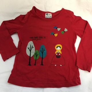 プチジャム(Petit jam)のPetit jam 長袖Tシャツ 100(Tシャツ/カットソー)