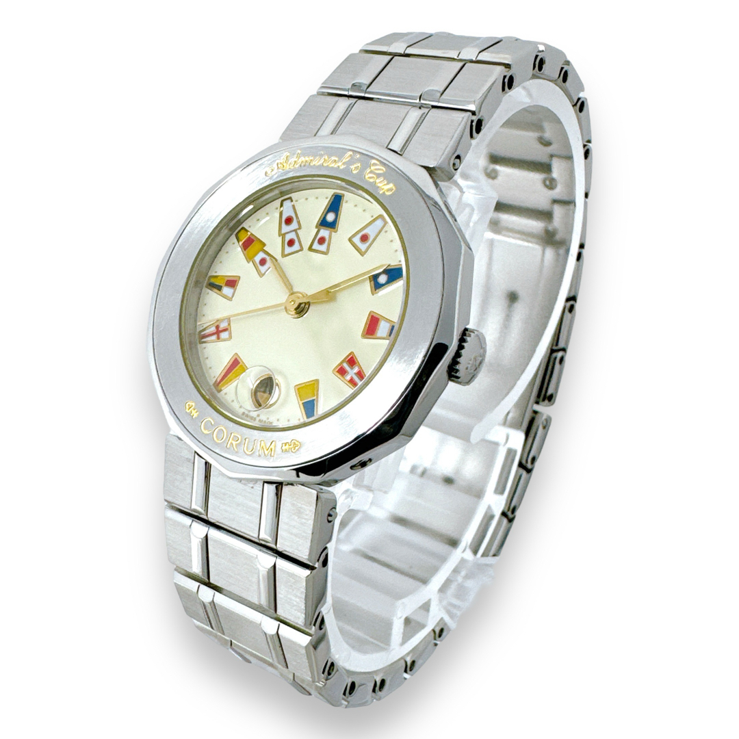 CORUM - コルム アドミラルズカップ デイト クオーツ レディース CORUM - コルム アドミラルズカップ デイト クオーツ レディース