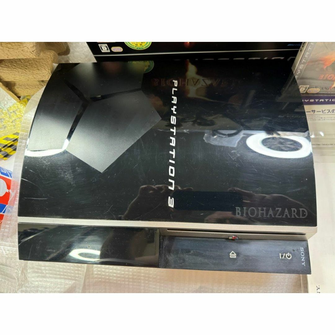 PS3 本体 バイオハザード5 限定版 80Gb コントローラ1欠 その他 PS3 本体 バイオハザード5 限定版 80Gb コントローラ1欠 その他