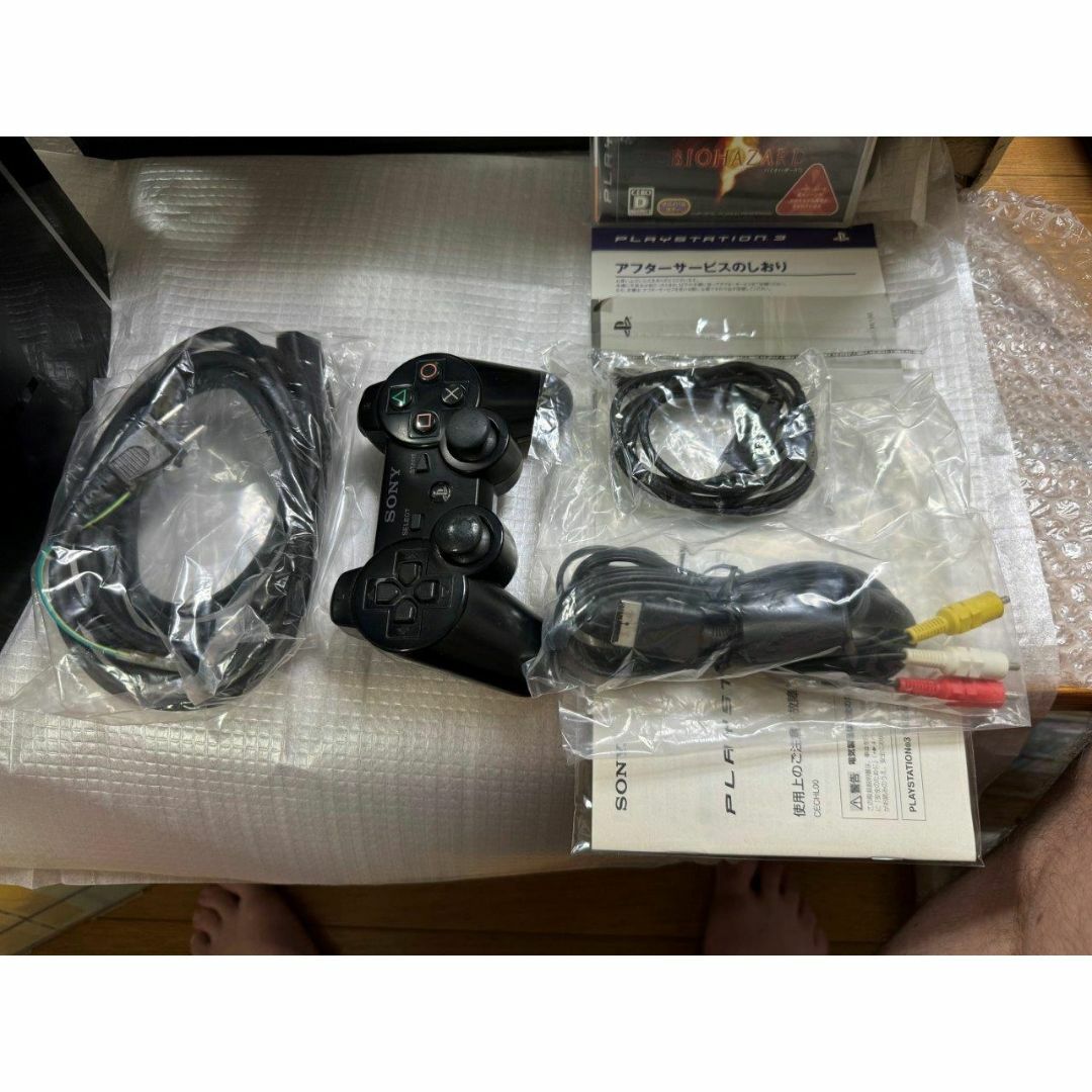 PS3 本体 バイオハザード5 限定版 80Gb コントローラ1欠 その他 PS3 本体 バイオハザード5 限定版 80Gb コントローラ1欠 その他