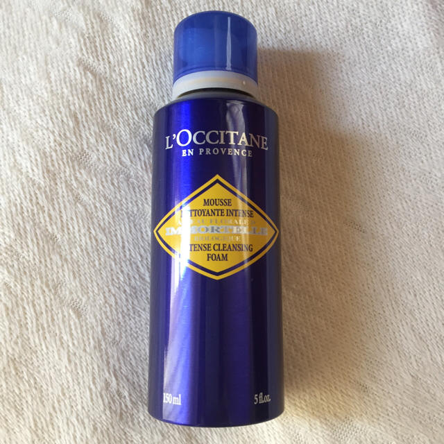 L'OCCITANE(ロクシタン)の新品未使用♡ ロクシタン イモーテル インテンスクレンジングフォーム コスメ/美容のスキンケア/基礎化粧品(洗顔料)の商品写真