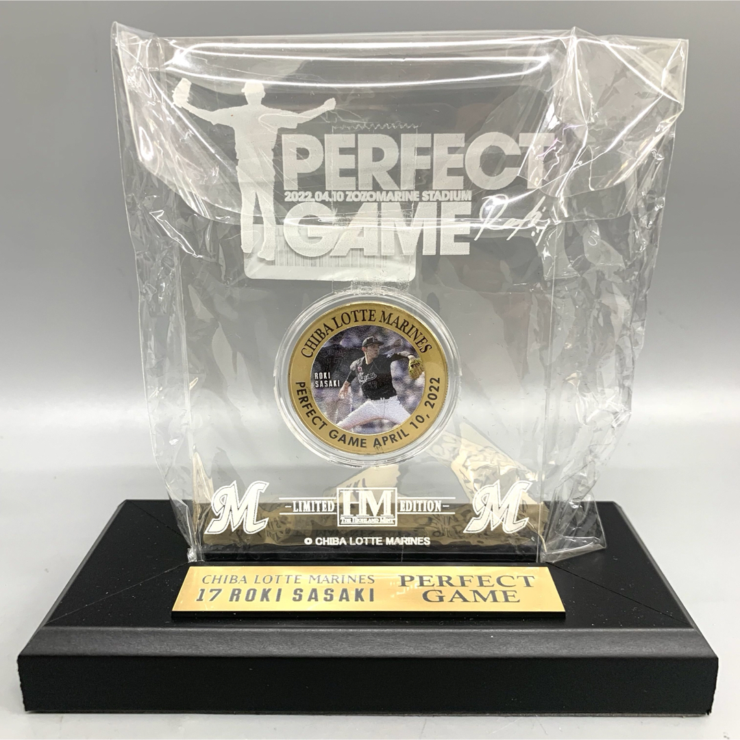 【日本郵便限定】2022 佐々木朗希 PerfectGame ゴールドコイン 【日本郵便限定】2022 佐々木朗希 PerfectGame ゴールドコイン