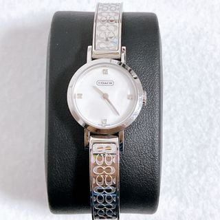 COACH - コーチ COACH ミニシグネチャー ブレスレット シルバー COACH - コーチ COACH ミニシグネチャー ブレスレット シルバー