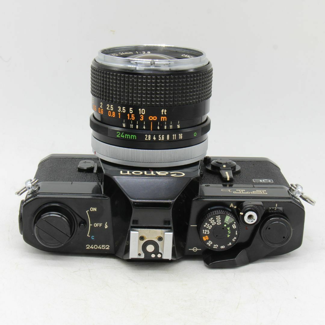 Canon FTb-N QL ブラック + FD 24mm 1:2.8 整備済 Canon FTb-N QL ブラック + FD 24mm 1:2.8 整備済