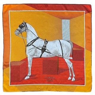 HERMES - 希少!! HERMES カレ70 H CHEVALの通販|ラクマ HERMES - 希少!! HERMES カレ70 H CHEVALの通販|ラクマ