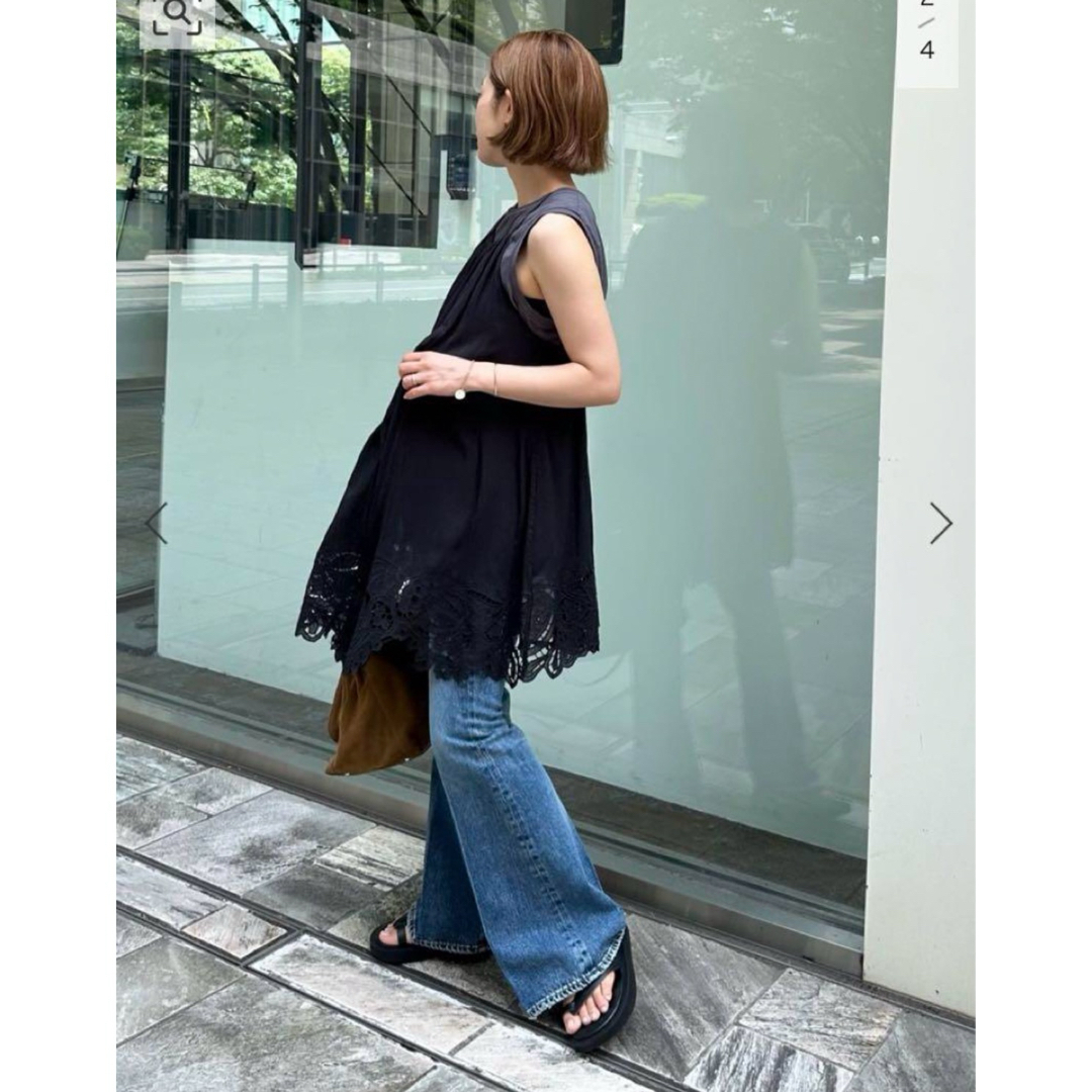 Plage - 新品未使用タグ付◇ plage RAMIE COTTON EMBRO キャミの Plage - 新品未使用タグ付◇ plage RAMIE COTTON EMBRO キャミの