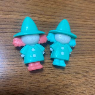 グリコ - 昭和グリコ おまけ 魔女のポー 2体 昭和 レトロ グリコ - 昭和グリコ おまけ 魔女のポー 2体 昭和 レトロ