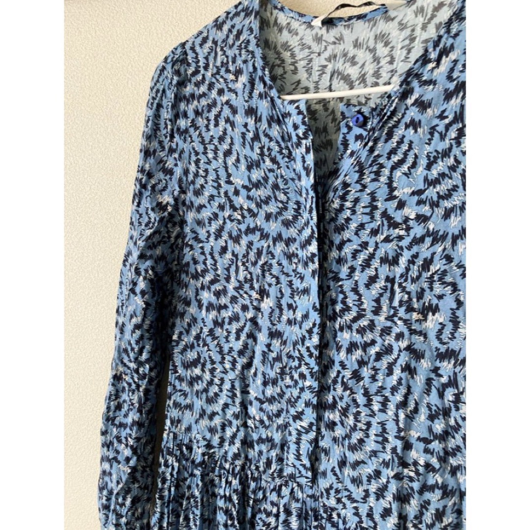 ZARA - 人気商品 ZARA ワンピース ブルーの通販 by 空⭐︎プロフ ZARA - 人気商品 ZARA ワンピース ブルーの通販 by 空⭐︎プロフ