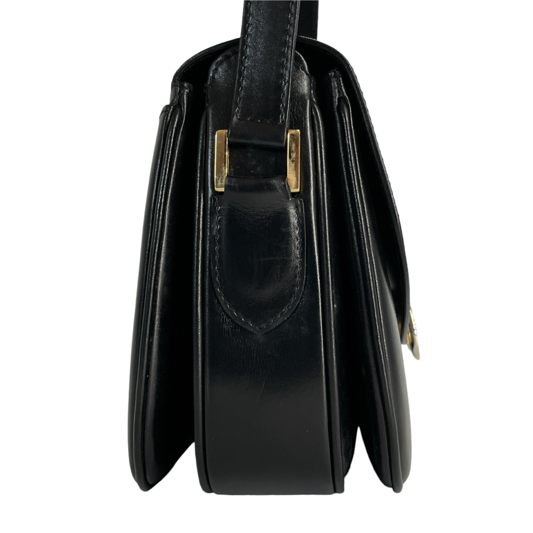 BALLY ケリー オールレザー ブラックフォーマル ハンドバッグ BALLY ケリー オールレザー ブラックフォーマル ハンドバッグ