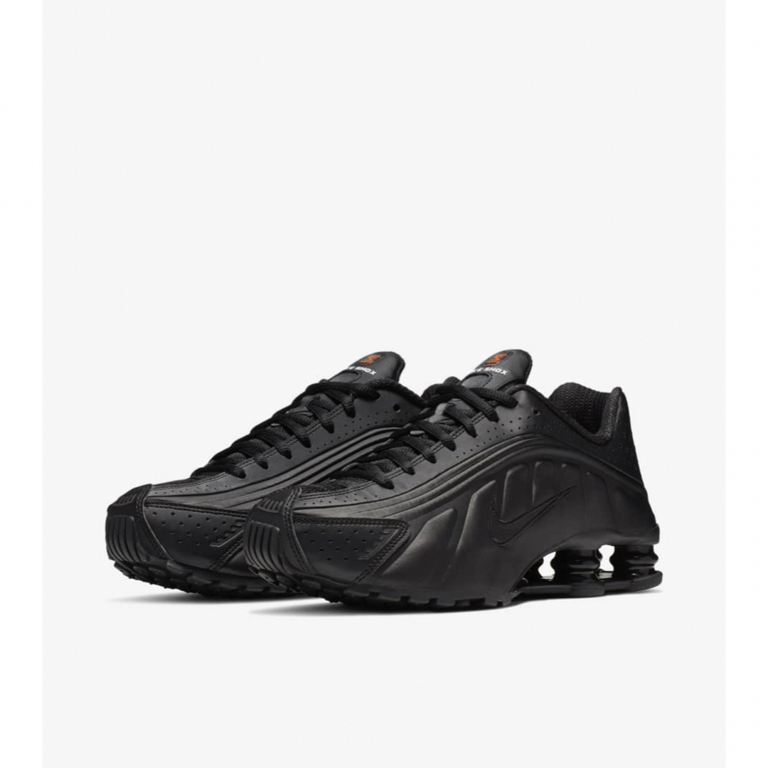 NIKE - Nike ナイキ ウィメンズ Shox ショックス R4 ブラックの NIKE - Nike ナイキ ウィメンズ Shox ショックス R4 ブラックの