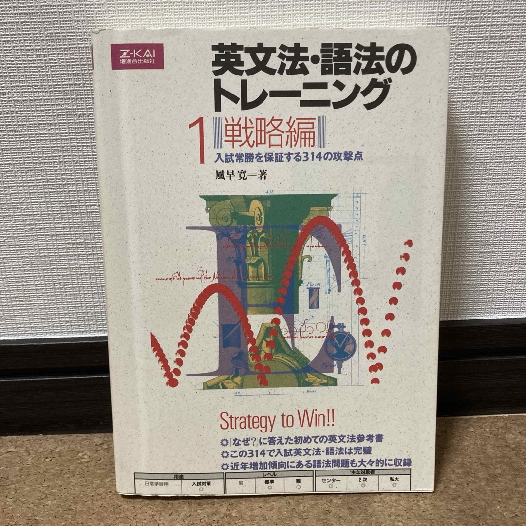 英文法・語法のトレーニング1 戦略編」 Z会出版(定価¥1166円)の 英文法・語法のトレーニング1 戦略編」 Z会出版(定価¥1166円)の