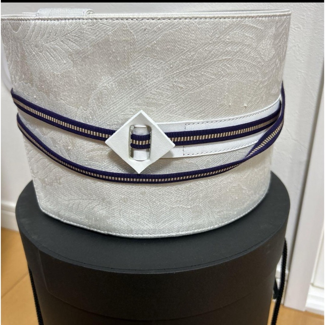 kapuki 帯ベルト 「白芭蕉」西陣織 正絹 浴衣 着物 安室奈美恵 kapuki 帯ベルト 「白芭蕉」西陣織 正絹 浴衣 着物 安室奈美恵