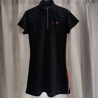 ニューバランス(New Balance)のニューバランス　スポーツ　ワンピース　半袖　LL(ひざ丈ワンピース)