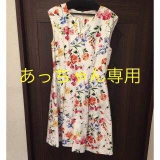 チェスティ(Chesty)のチェスティ 花柄ワンピース 美品 サイズ1(ひざ丈ワンピース)