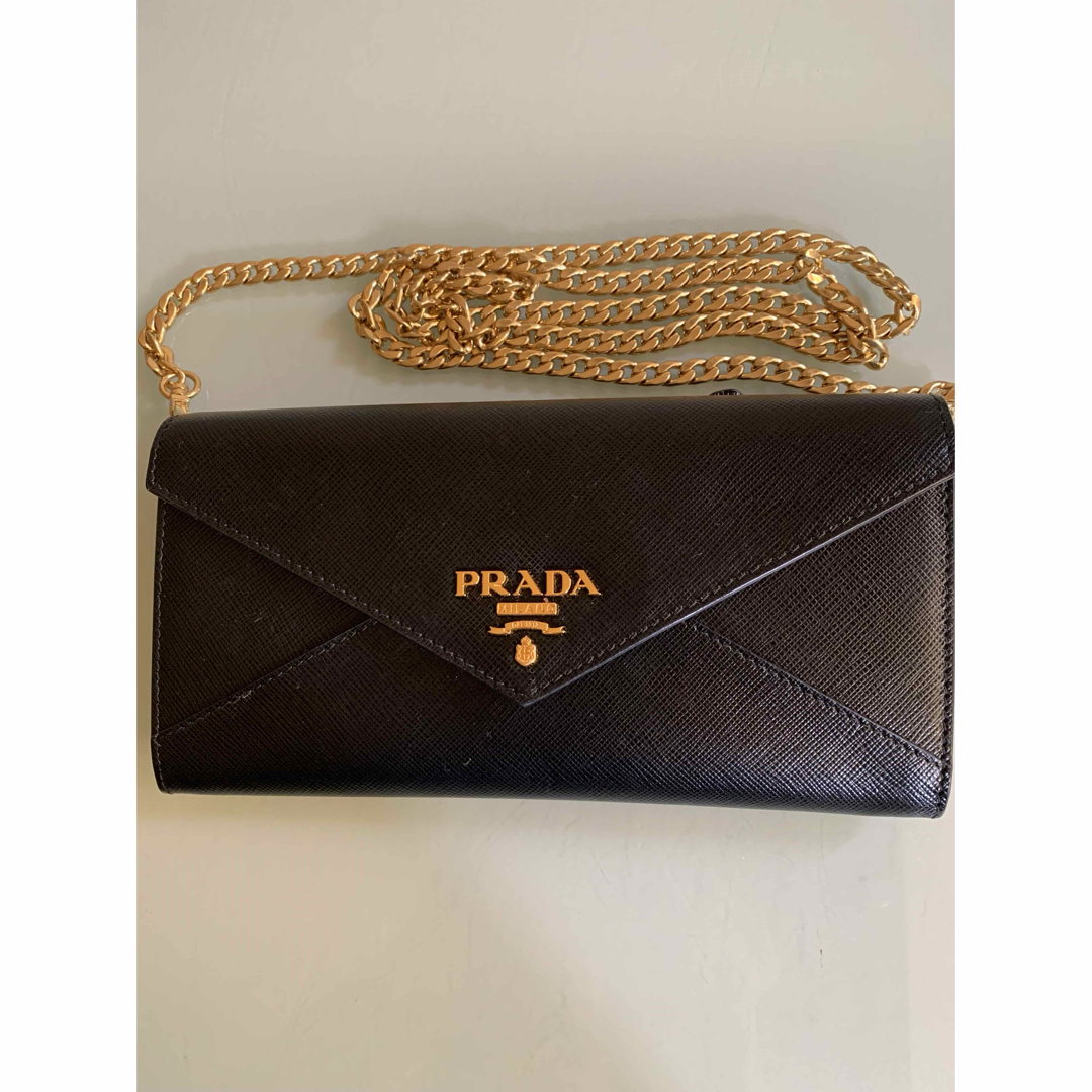 PRADA/サフィアーノチェーンウォレット PRADA/サフィアーノチェーンウォレット