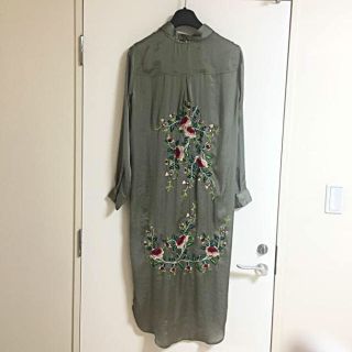 ザラ(ZARA)のZARA ロングシャツ 今期 (シャツ/ブラウス(長袖/七分))