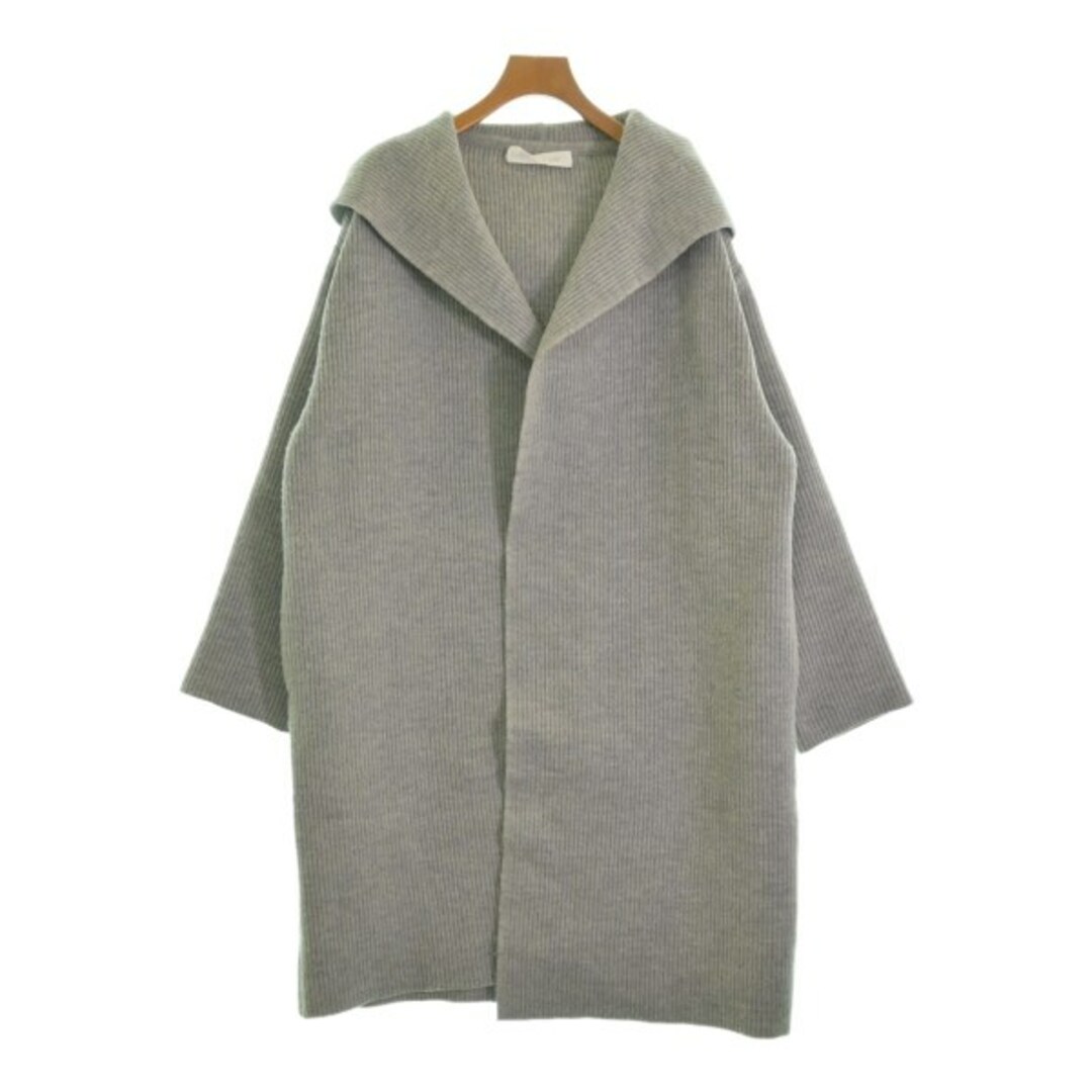 GALERIE VIE - GALERIE VIE ギャラリーヴィー コート（その他） 36(M位) グレー 【古着】【中古】