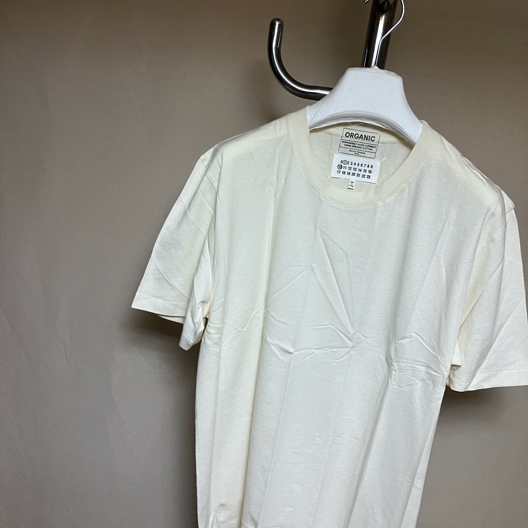 国内発送 メゾン マルジェラ パックT Tシャツ ベージュ Maison Margiela（旧Maison Martin Margiela） - 新品 M 22ss