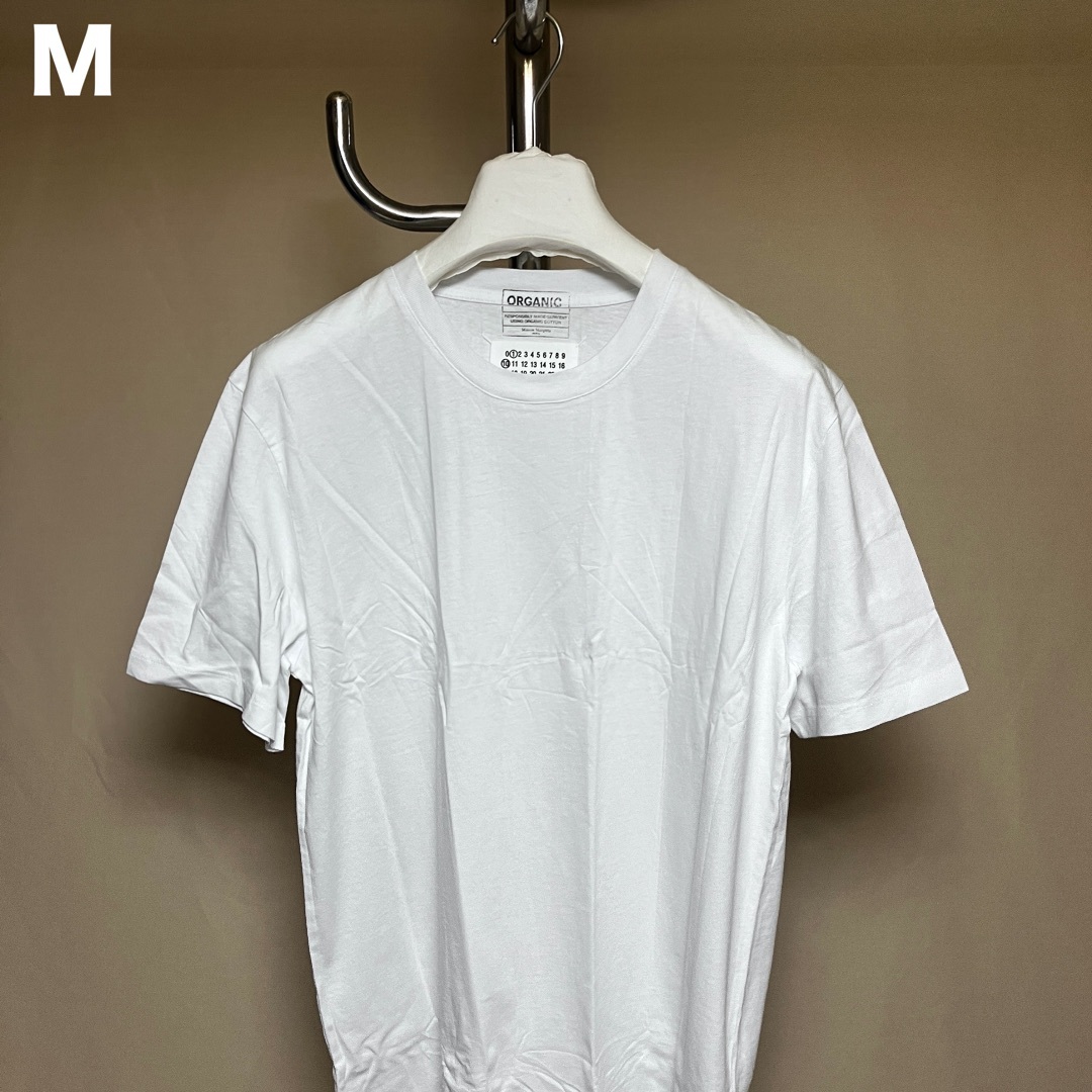 Maison Margiela（旧Maison Martin Margiela） - 新品 M 22ss マルジェラ パックT Tシャツ 白 バラ 3169A