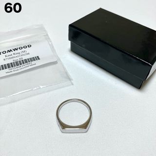 トムウッド(TOM WOOD)の新品 60 TOMWOOD Knut Ring 指輪 シルバー 6652(リング(指輪))