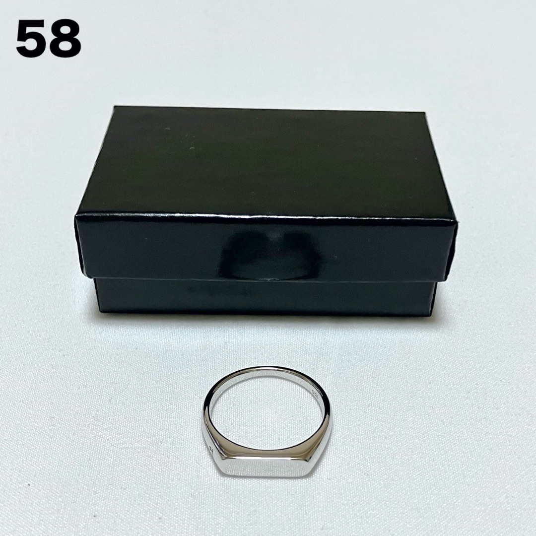 新品 58 TOMWOOD Knut Ring 指輪 シルバー 6653 リング(指輪)