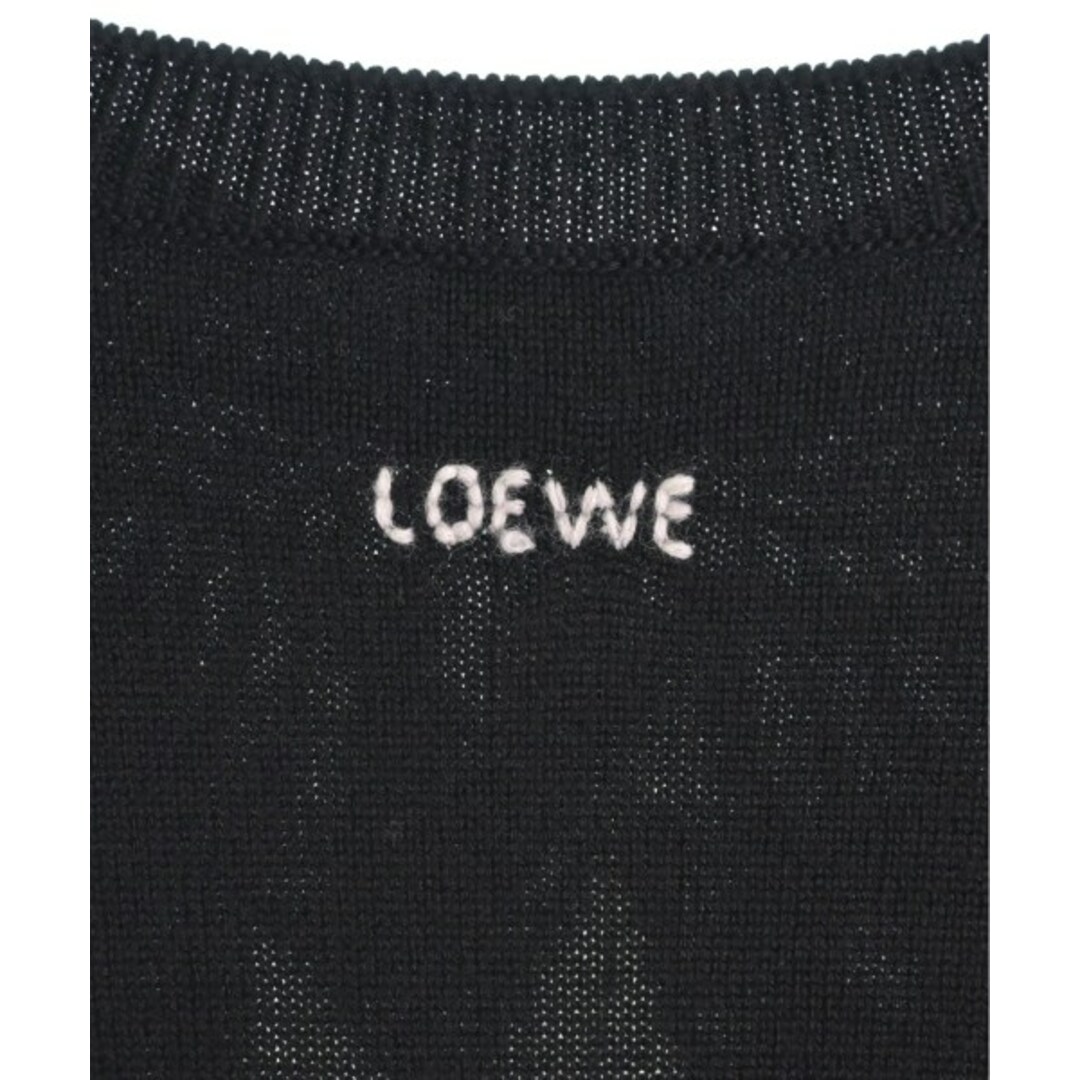 LOEWE - LOEWE ロエベ ニット・セーター S 黒 【古着】【中古 LOEWE - LOEWE ロエベ ニット・セーター S 黒 【古着】【中古