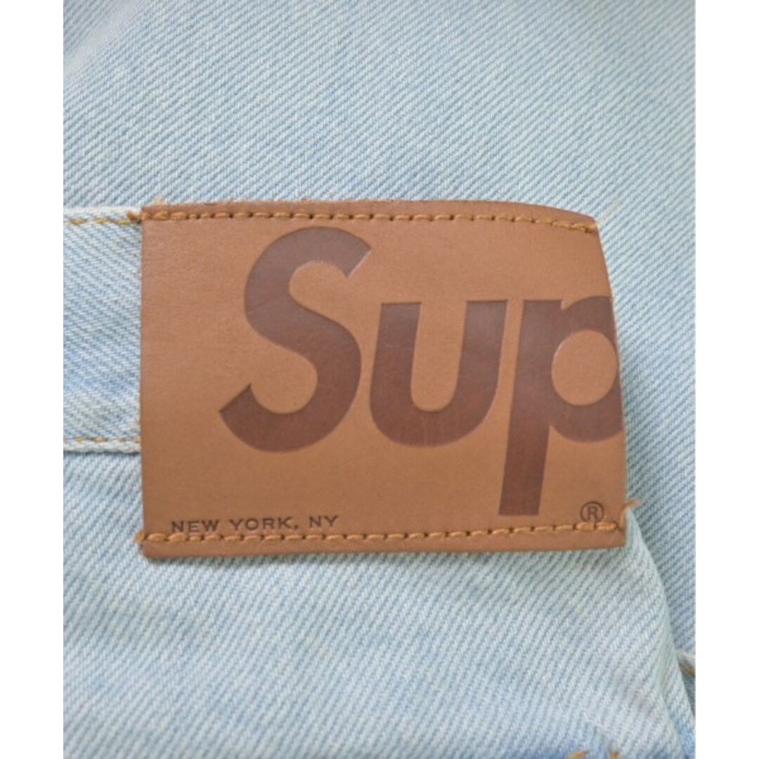 Supreme シュプリーム デニムパンツ 34(XL位) 青(デニム) 【古着】 Supreme シュプリーム デニムパンツ 34(XL位) 青(デニム) 【古着】