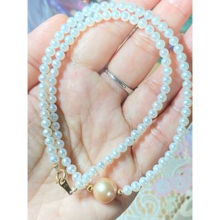JEWELRY TSUTSUMI - 上品ジュエリーツツミ天然アコやパール付きK JEWELRY TSUTSUMI - 上品ジュエリーツツミ天然アコやパール付きK