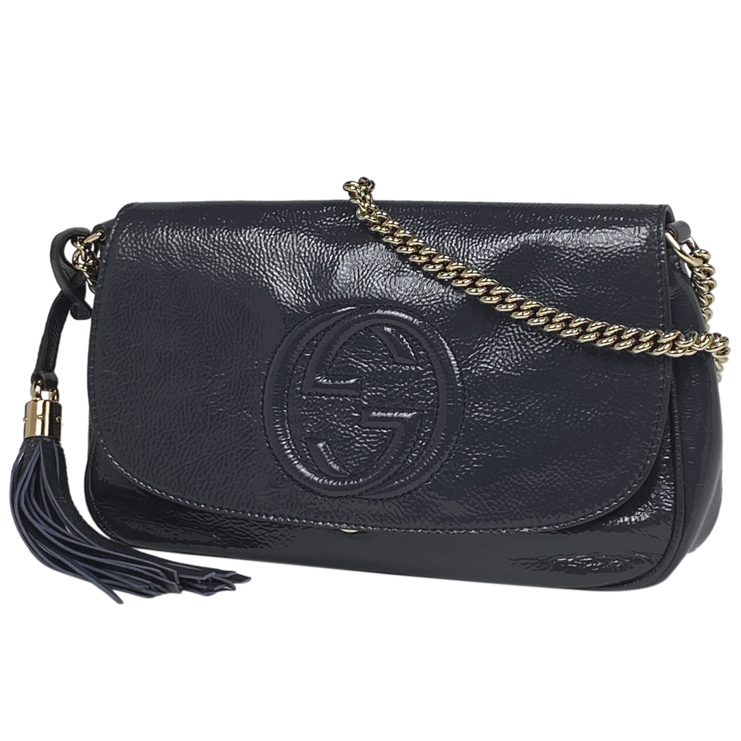 GUCCI - グッチ ソーホー ショルダーバッグ レディース 【中古】