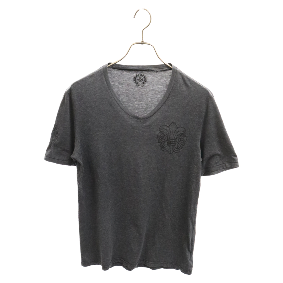 CHROME HEARTS クロムハーツ BSフレア プリント Vネック 半袖T CHROME HEARTS クロムハーツ BSフレア プリント Vネック 半袖T