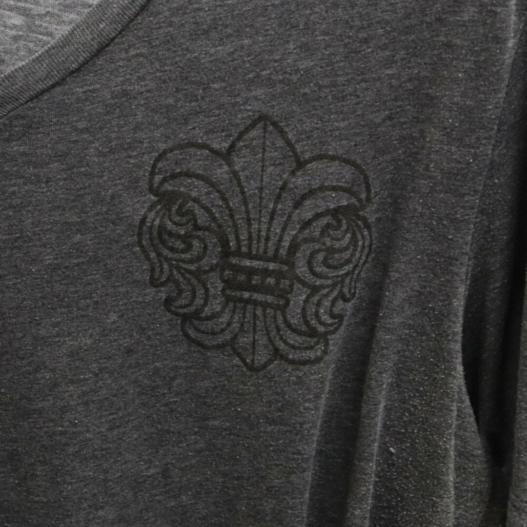 CHROME HEARTS クロムハーツ BSフレア プリント Vネック 半袖T CHROME HEARTS クロムハーツ BSフレア プリント Vネック 半袖T