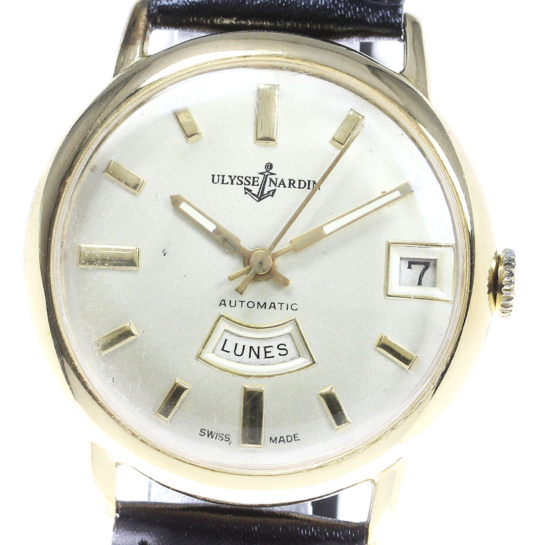 ULYSSE NARDIN - ユリス・ナルダン Ulysse Nardin ヴィンテージ cal.4009 デイデイト 自動巻き メンズ _821138
