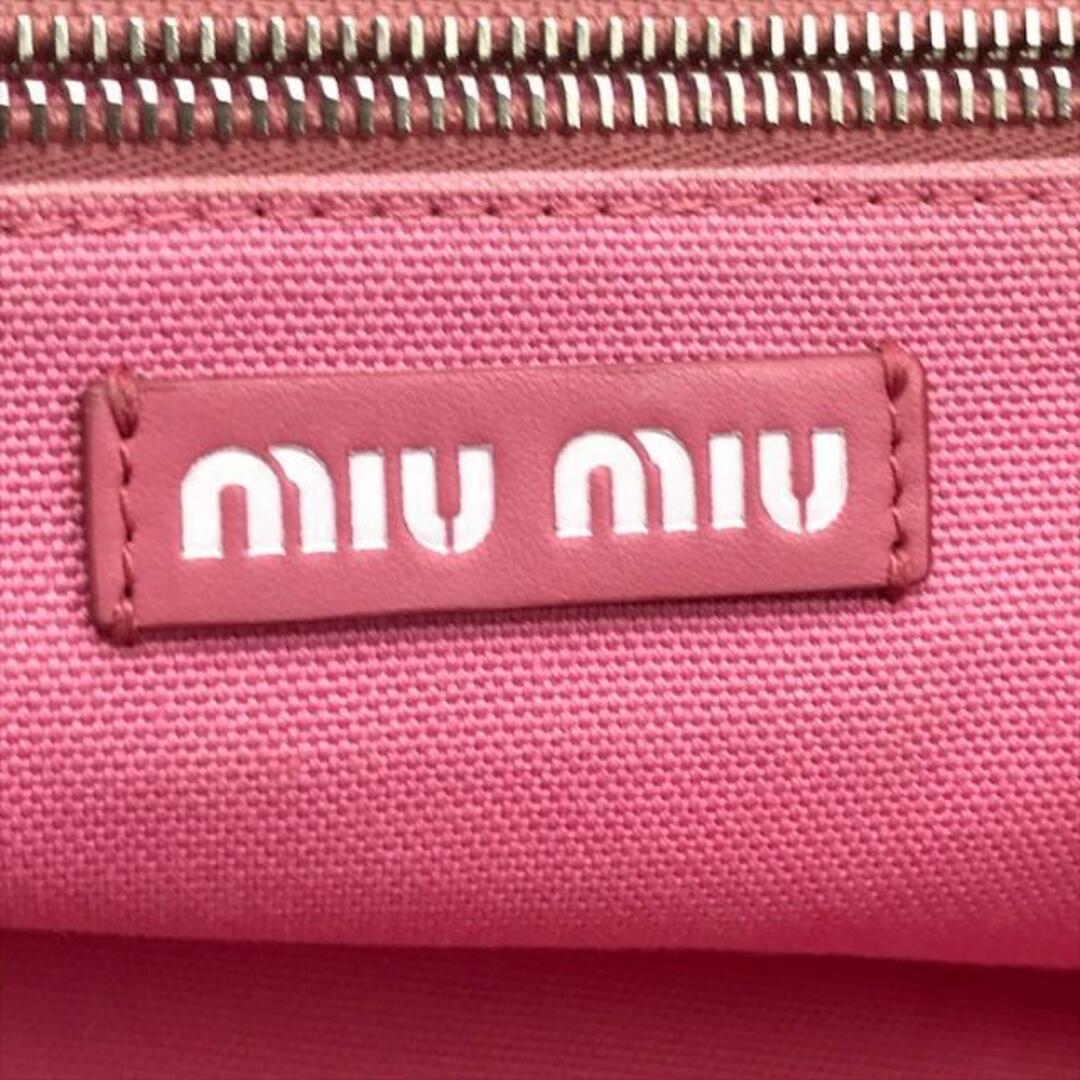 MIU MIU - 良品 miumiu ミュウミュウ カナパ 2WAY キャンバス MIU MIU - 良品 miumiu ミュウミュウ カナパ 2WAY キャンバス