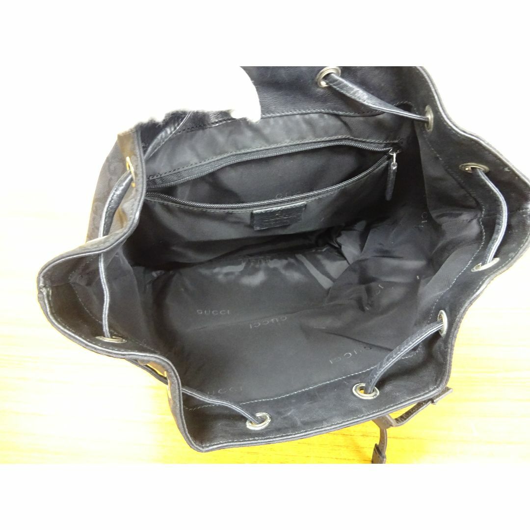 博063/ GUCCI ジャッキー ナイロン レザー リュックサック 博063/ GUCCI ジャッキー ナイロン レザー リュックサック